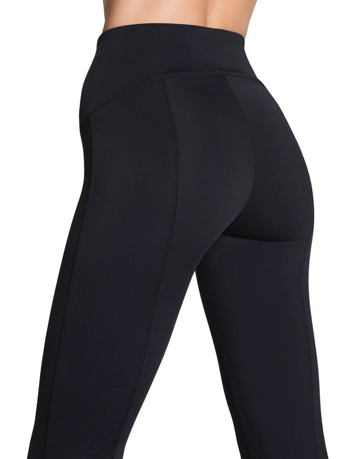 Shape Scuba Micro Flare Legging in Black image 4