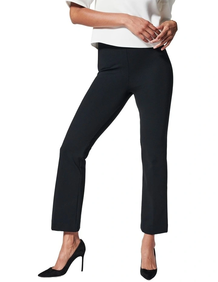 Supersmooth Perfect Fit Ponte Kick Flare Pant in Black image 1