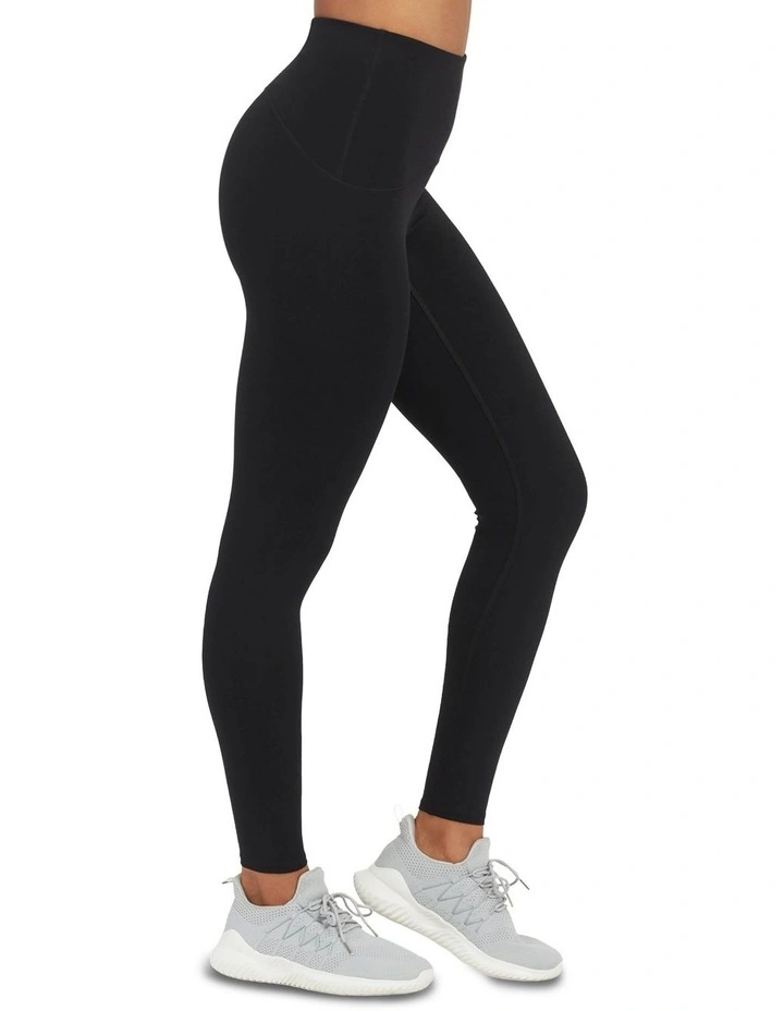 Booty Boost Full Length Leggings in Black image 3