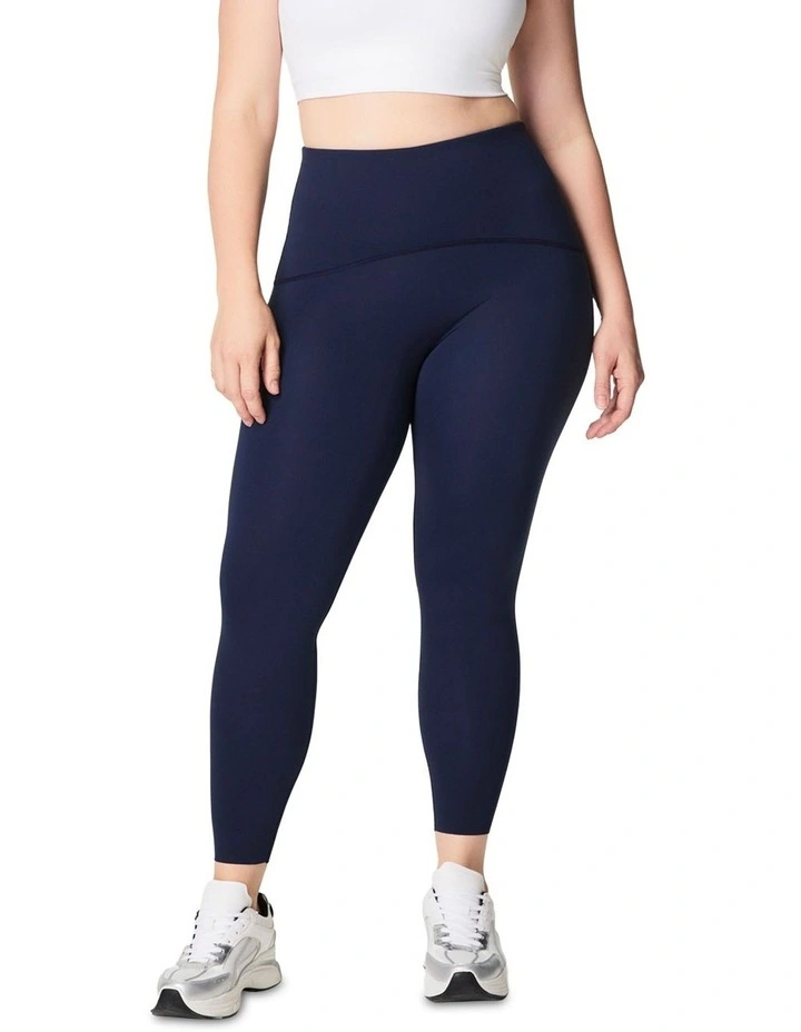 Booty Boost Full Length Leggings in Blue image 1