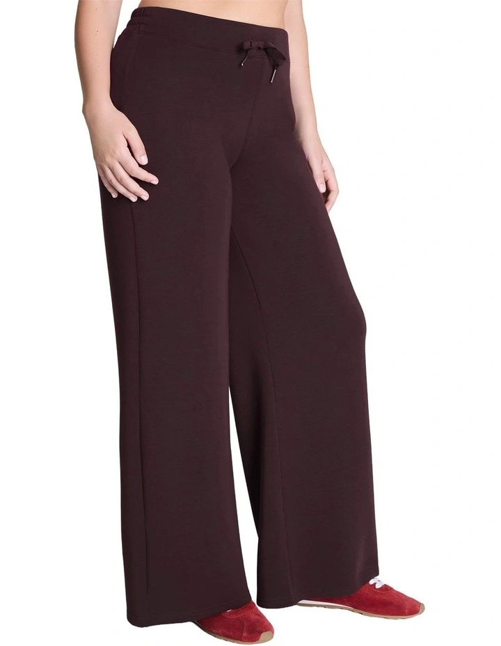 AirEssentials Wide Leg Pant in Truffle Brown image 1