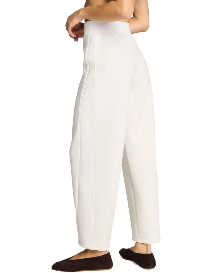 Airessentials Luxe Ankle Pant in White image 2