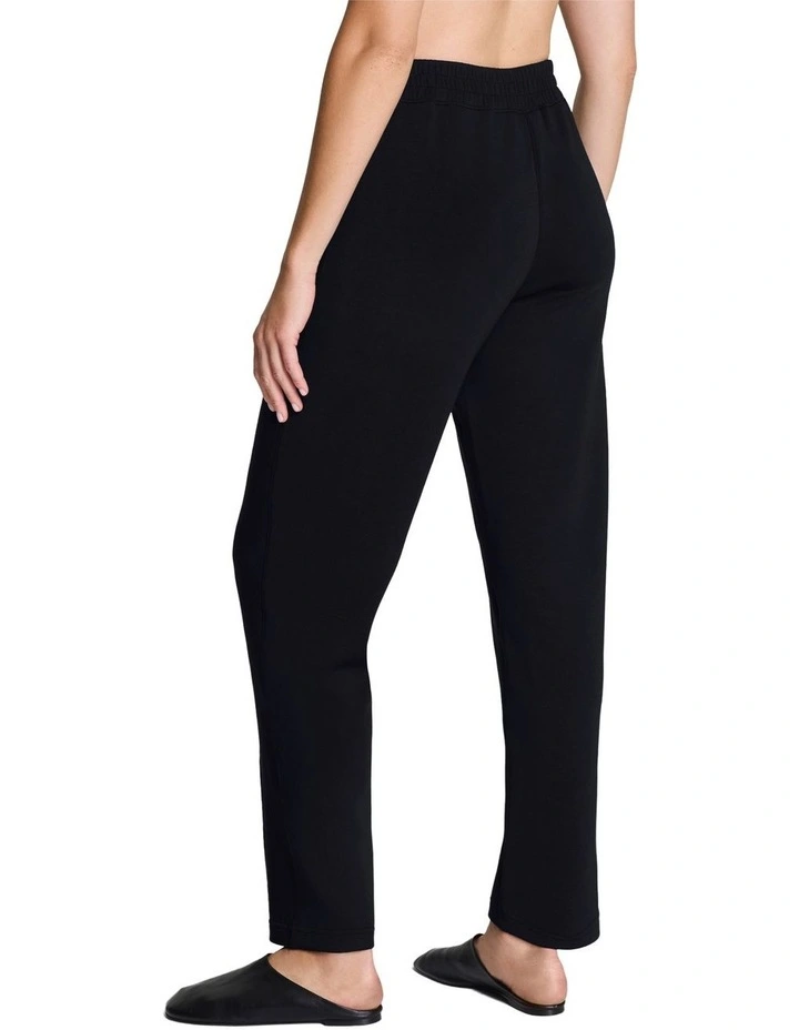 Brushed Airessentials Slim Straight Pant in Black image 2