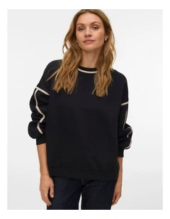 Shirley Sweatshirt in Black