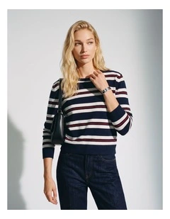 Silje Jumper in Navy