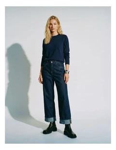 Silje Jumper in Navy