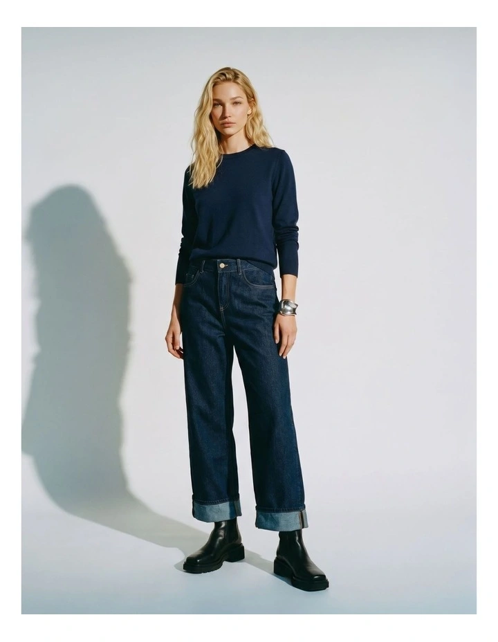 Silje Jumper in Navy image 1