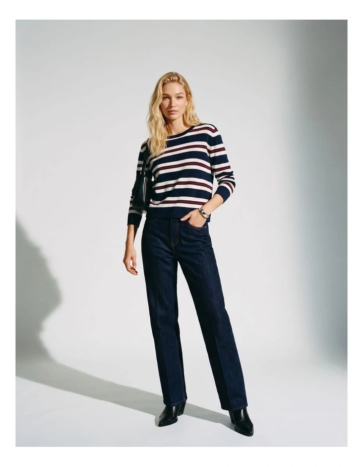 Silje Jumper in Navy image 2
