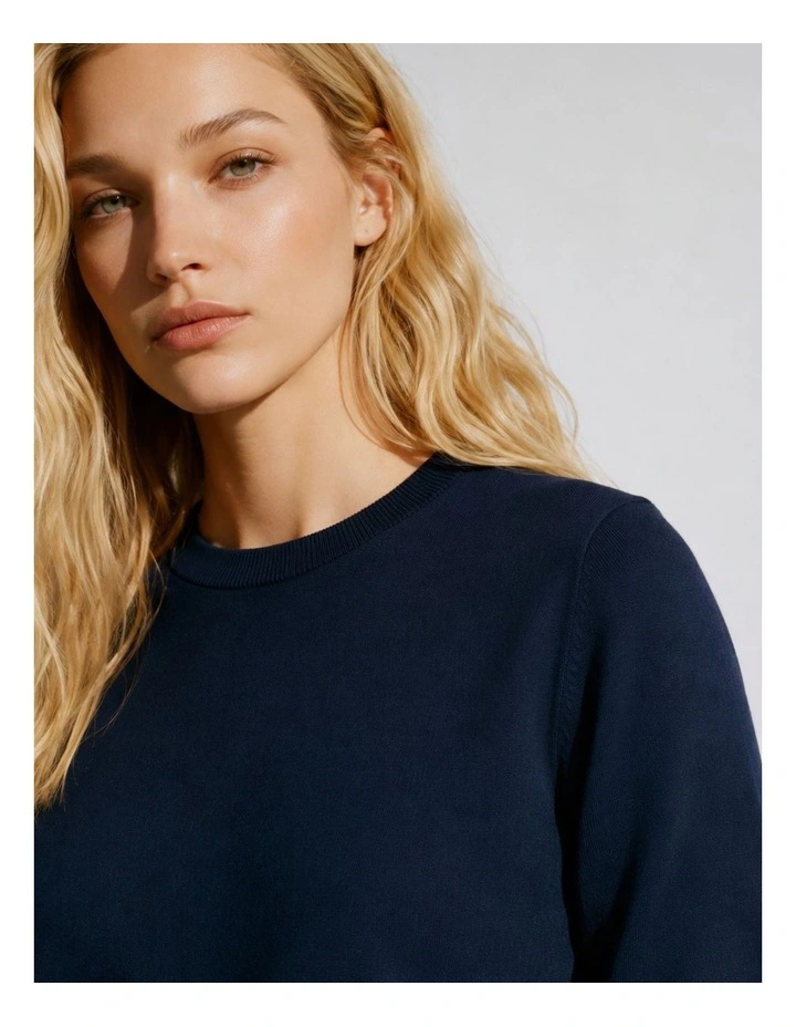 Silje Jumper in Navy image 2