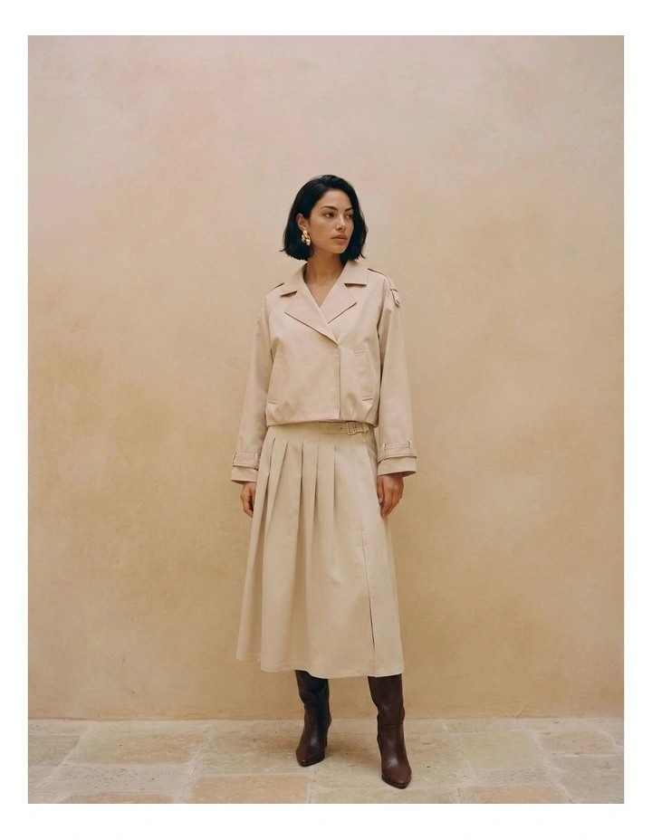 Chelsea Maddy Short Jacket in Ivory image 2