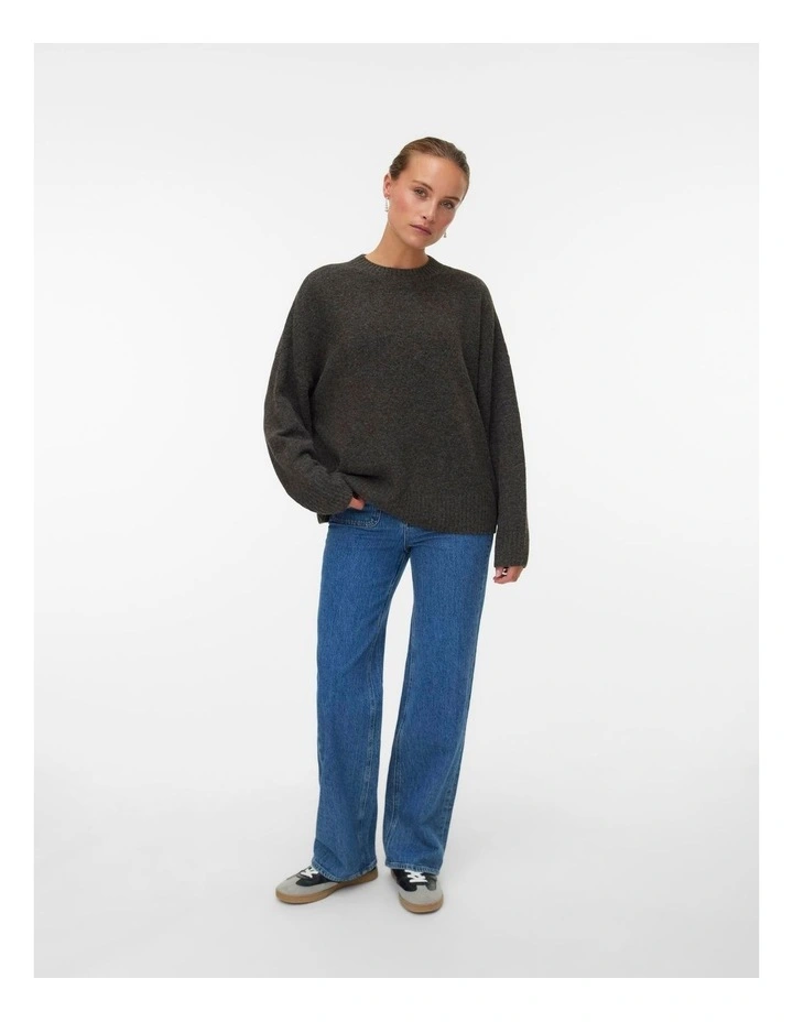 Boom Chunky Knit in Chocolate image 4