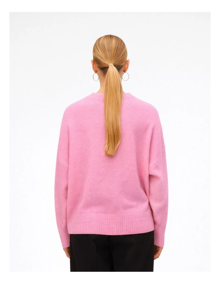 Boom Chunky Knit in Pink image 2