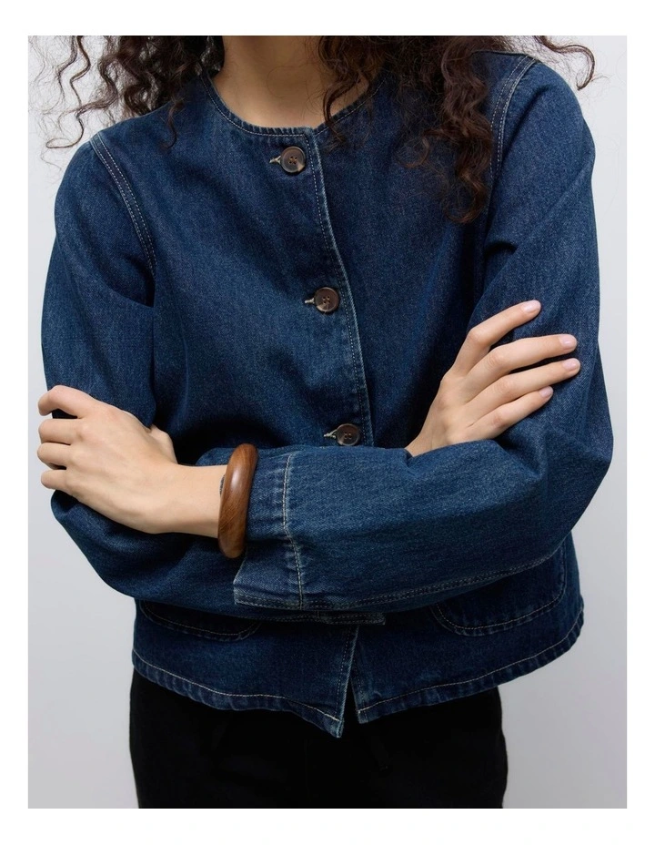 Mindy Short Denim Jacket image 2