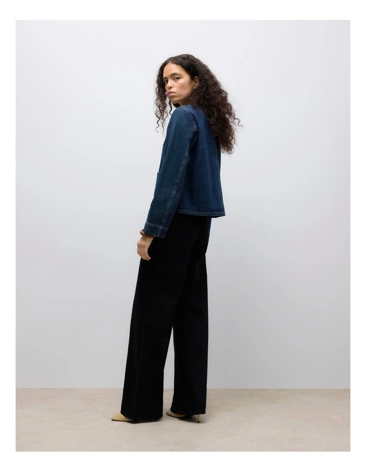 Mindy Short Denim Jacket image 4
