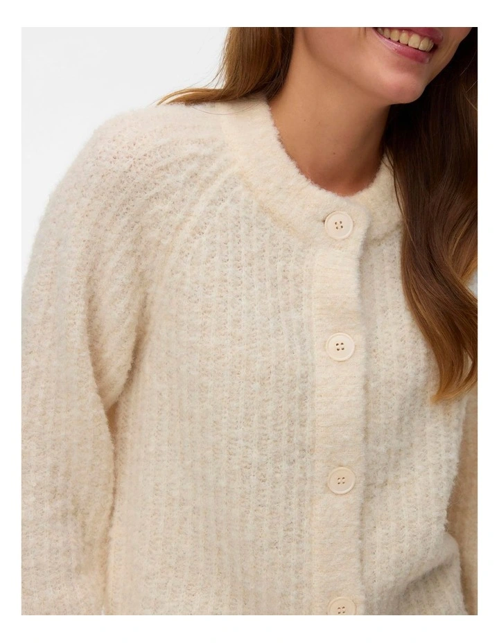 Carmen Cardigan in Oatmeal image 2