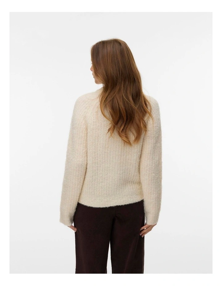 Carmen Cardigan in Oatmeal image 4