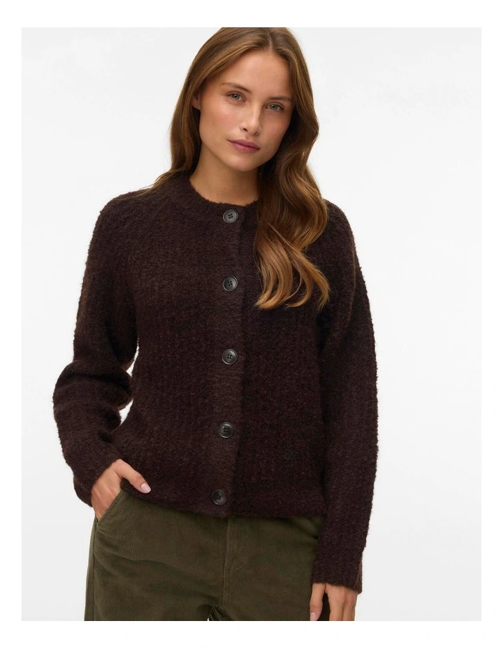 Carmen Cardigan in Chocolate image 1