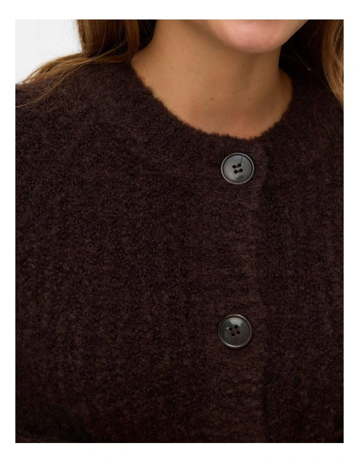 Carmen Cardigan in Chocolate image 2
