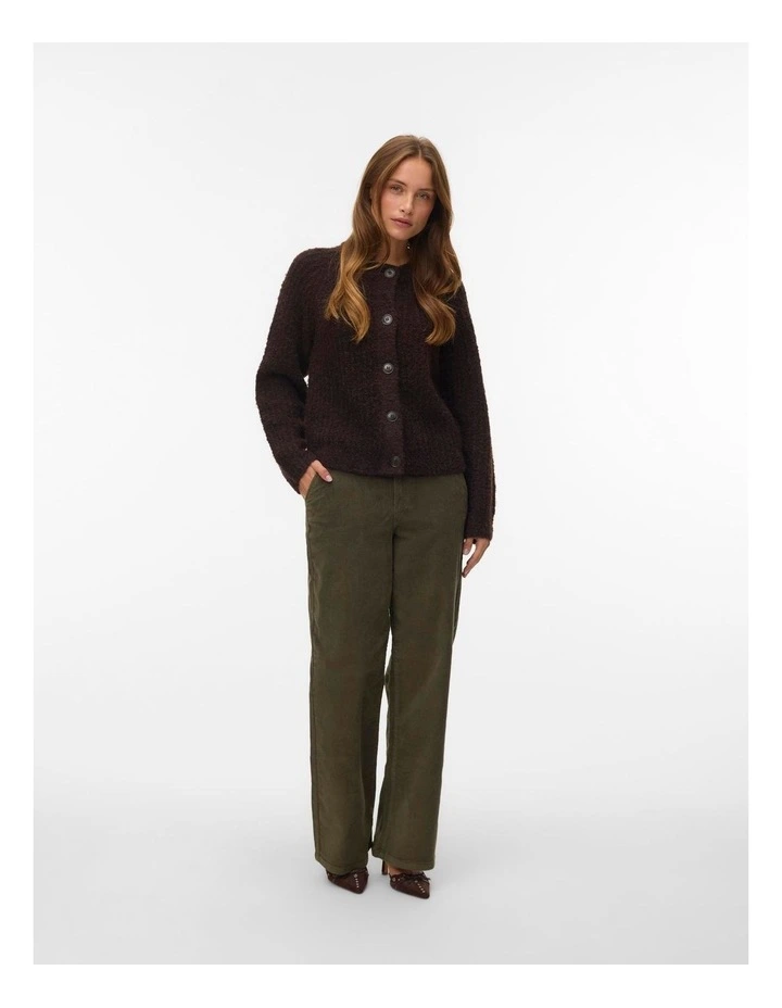 Carmen Cardigan in Chocolate image 3