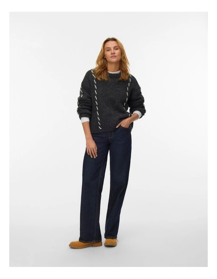 Lina Knit in Dark Grey image 4