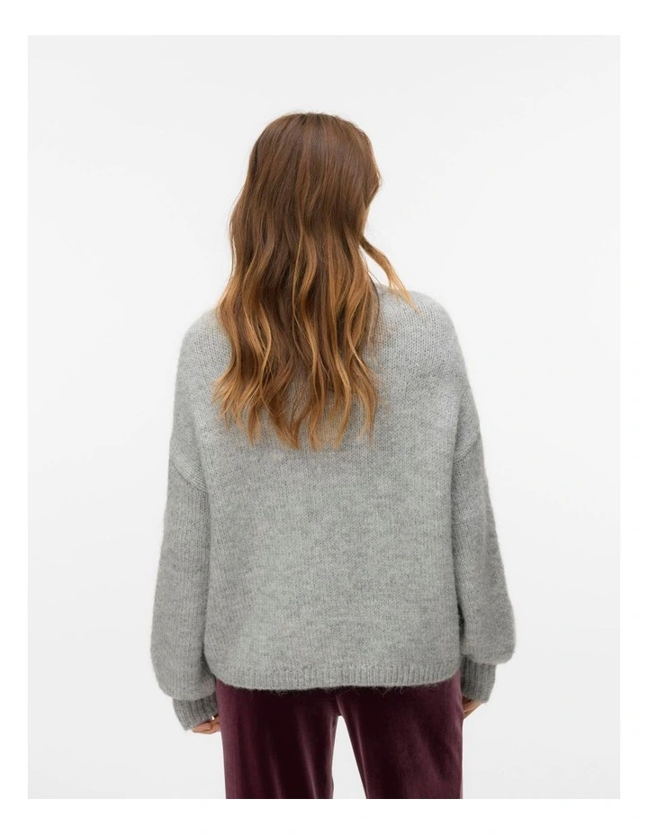 Lina Knit in Light Grey image 4