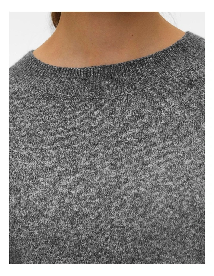 Doffy Long Sleeve Knit in Grey image 4