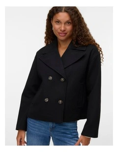 Vero Moda Vinceline Short Jacket in Black