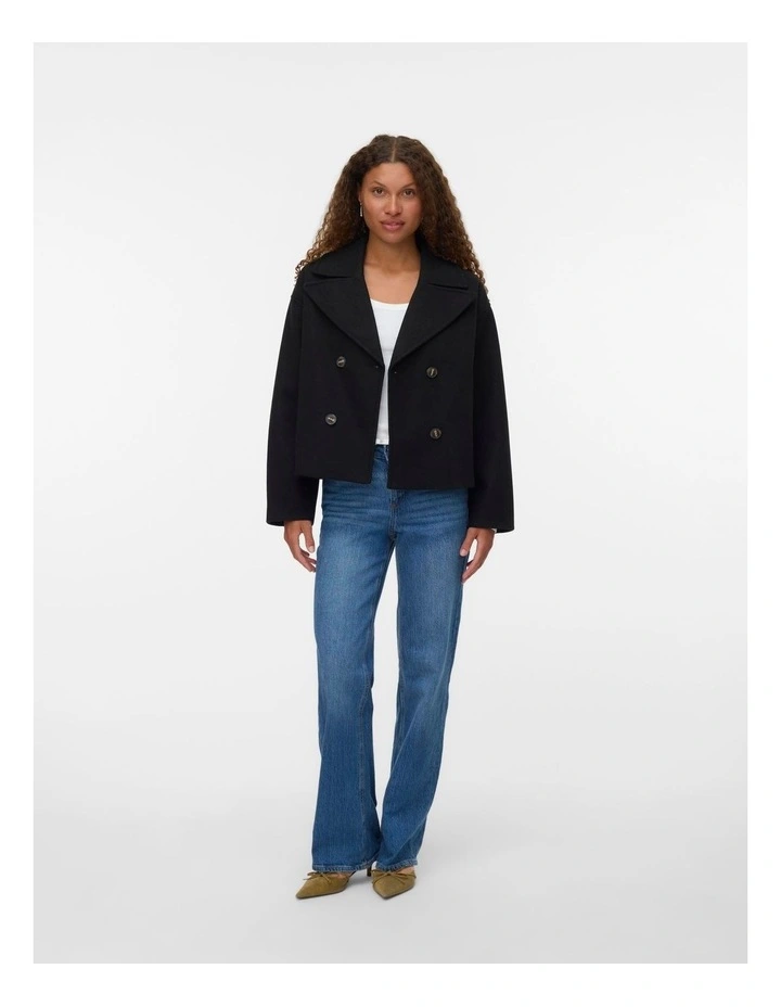 Vero Moda Vinceline Short Jacket in Black image 4