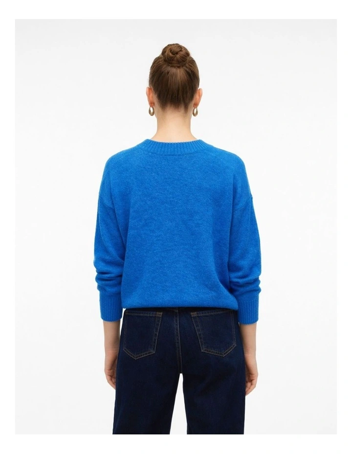 Boom Chunky Knit in Blue image 2