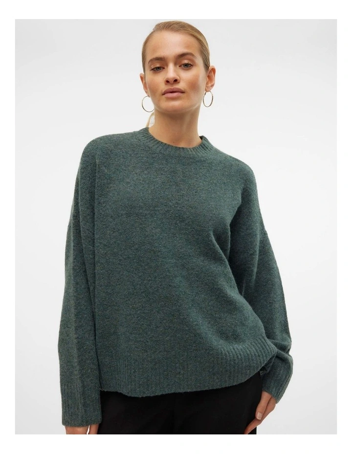 Boom Chunky Knit in Green image 2