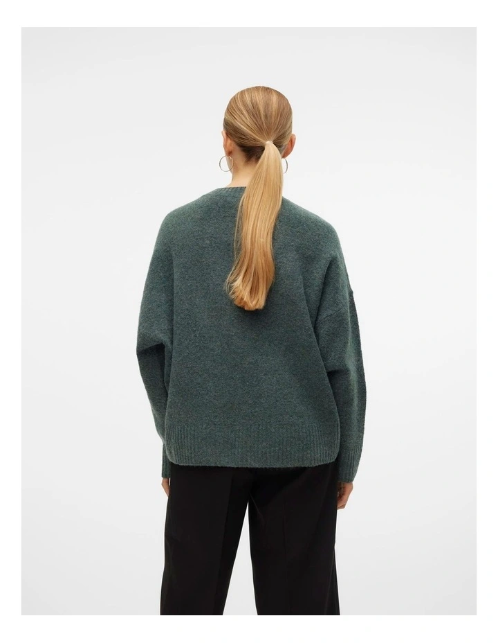 Boom Chunky Knit in Green image 4