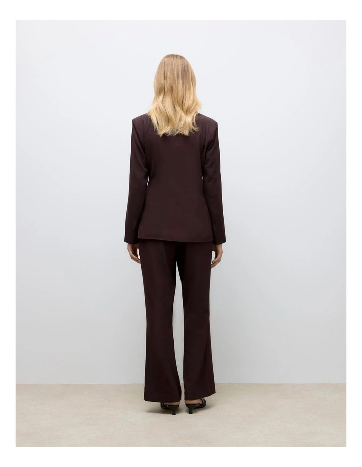 Pama Tie Blazer in Chocolate image 4