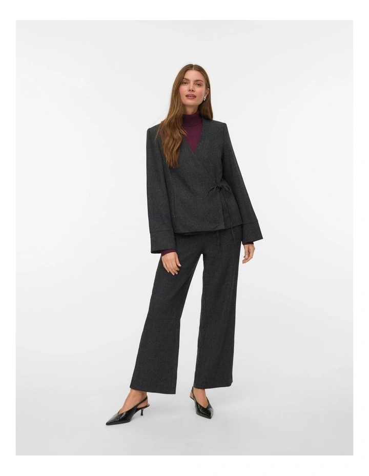 Uthalia High Waisted Pants in Grey image 4