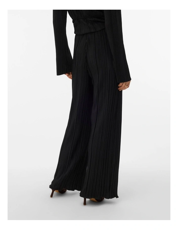 Elisa High Waisted Pants in Black image 2