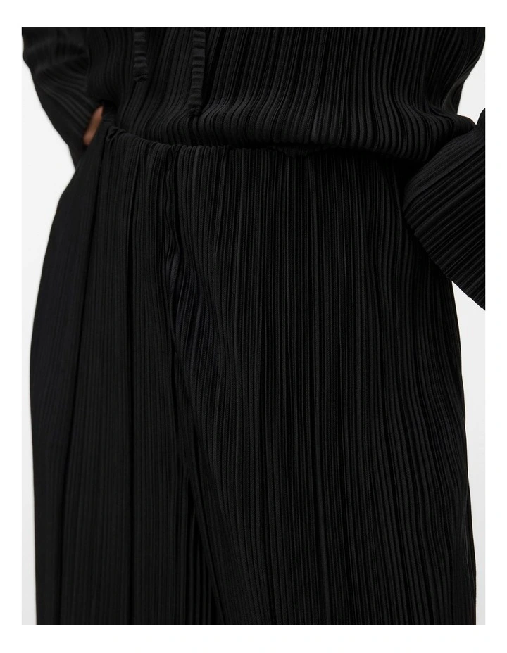 Elisa High Waisted Pants in Black image 3