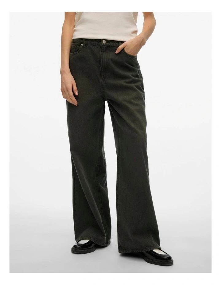 Wien Wide Jeans in Black image 1