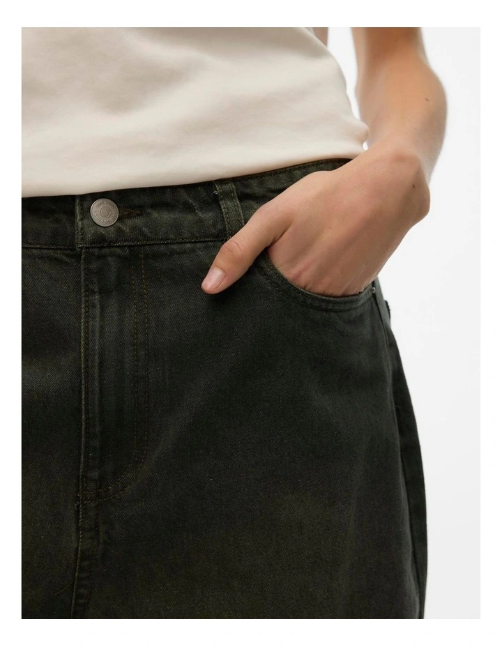 Wien Wide Jeans in Black image 2