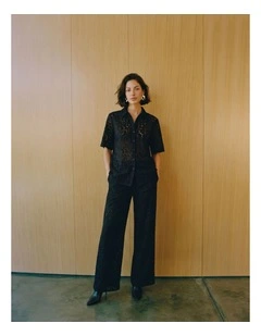 Honey Lace Pants in Black