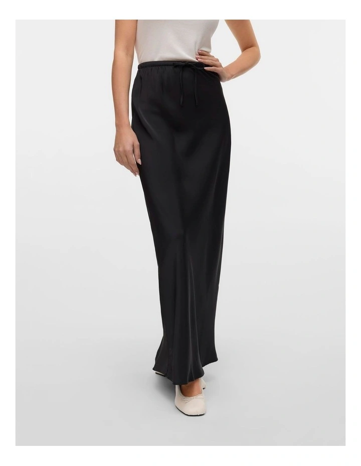 Naoma Maxi Skirt in Black image 1
