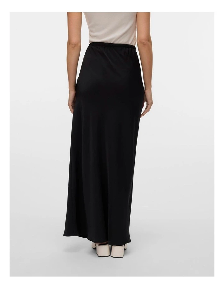 Naoma Maxi Skirt in Black image 2