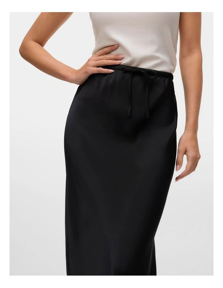 Naoma Maxi Skirt in Black image 3