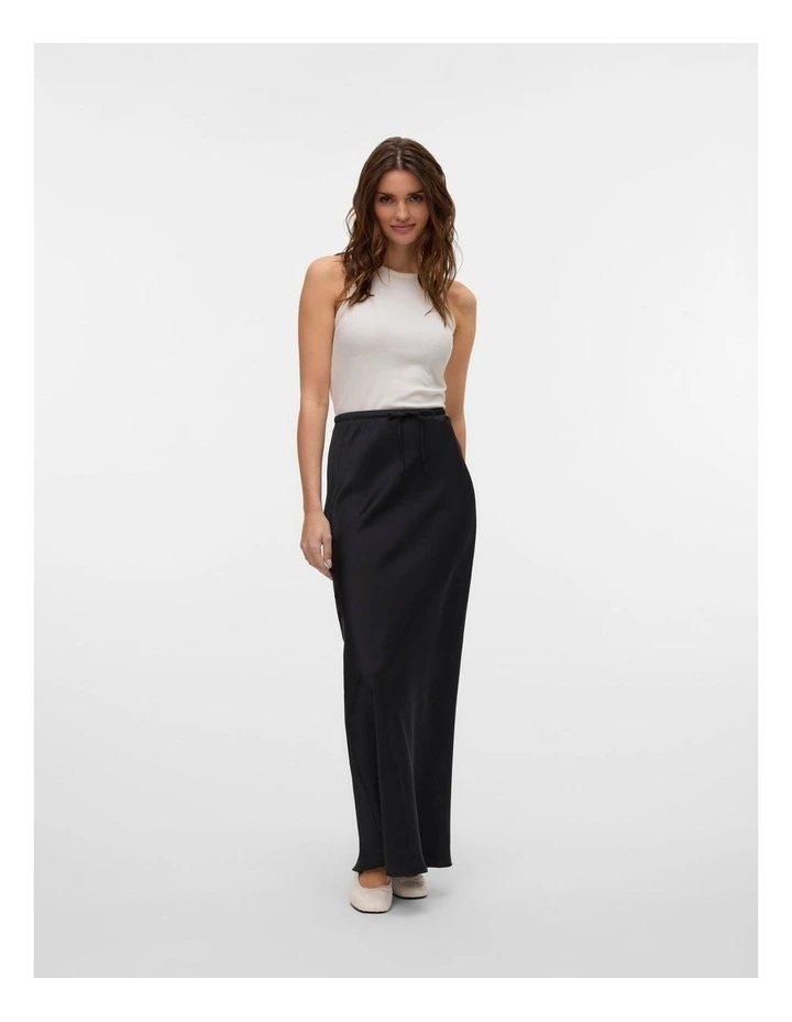 Naoma Maxi Skirt in Black image 4