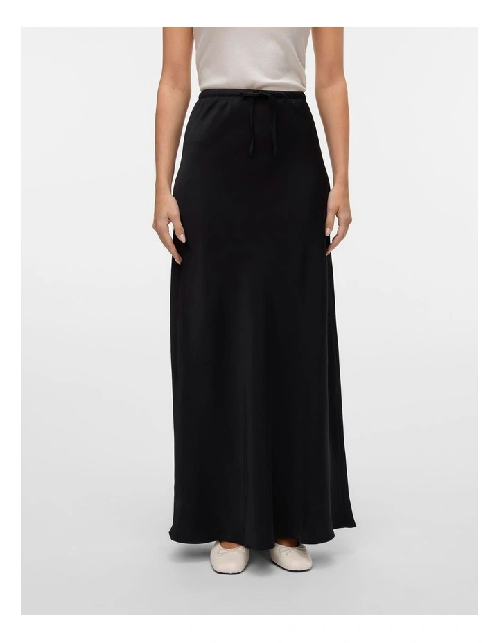 Naoma Maxi Skirt in Black image 5