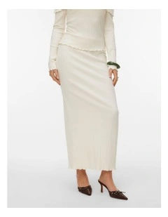 Mollie High Waisted Knitted Maxi Skirt