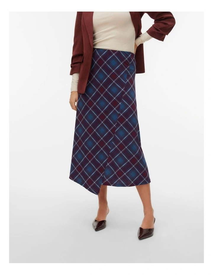 May Printed Midi Skirt in Multi image 1