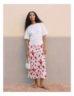 Vina Floral Printed Maxi Skirt