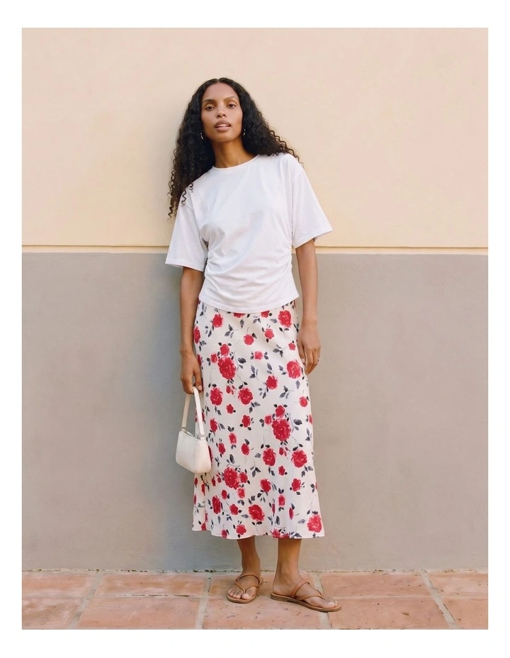 Vina Floral Printed Maxi Skirt image 1