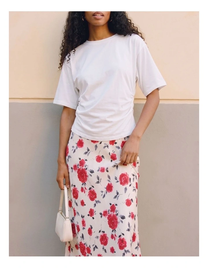 Vina Floral Printed Maxi Skirt image 2