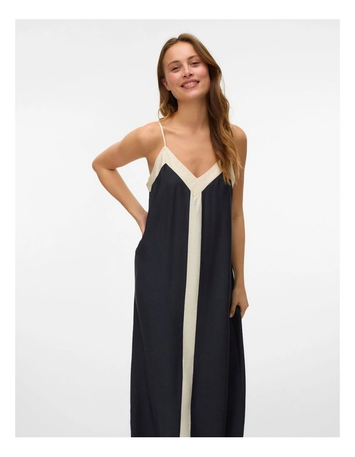 Denise Singlet Maxi Dress in Black image 2