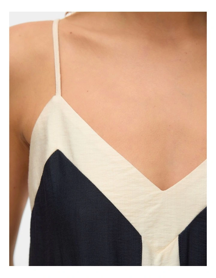 Denise Singlet Maxi Dress in Black image 4